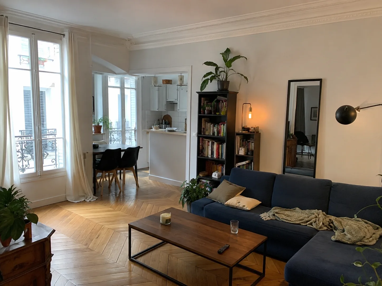 État des lieux au retour — Paris 11e, T2 40 m²